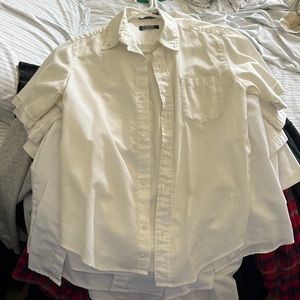 White kids dress shirt